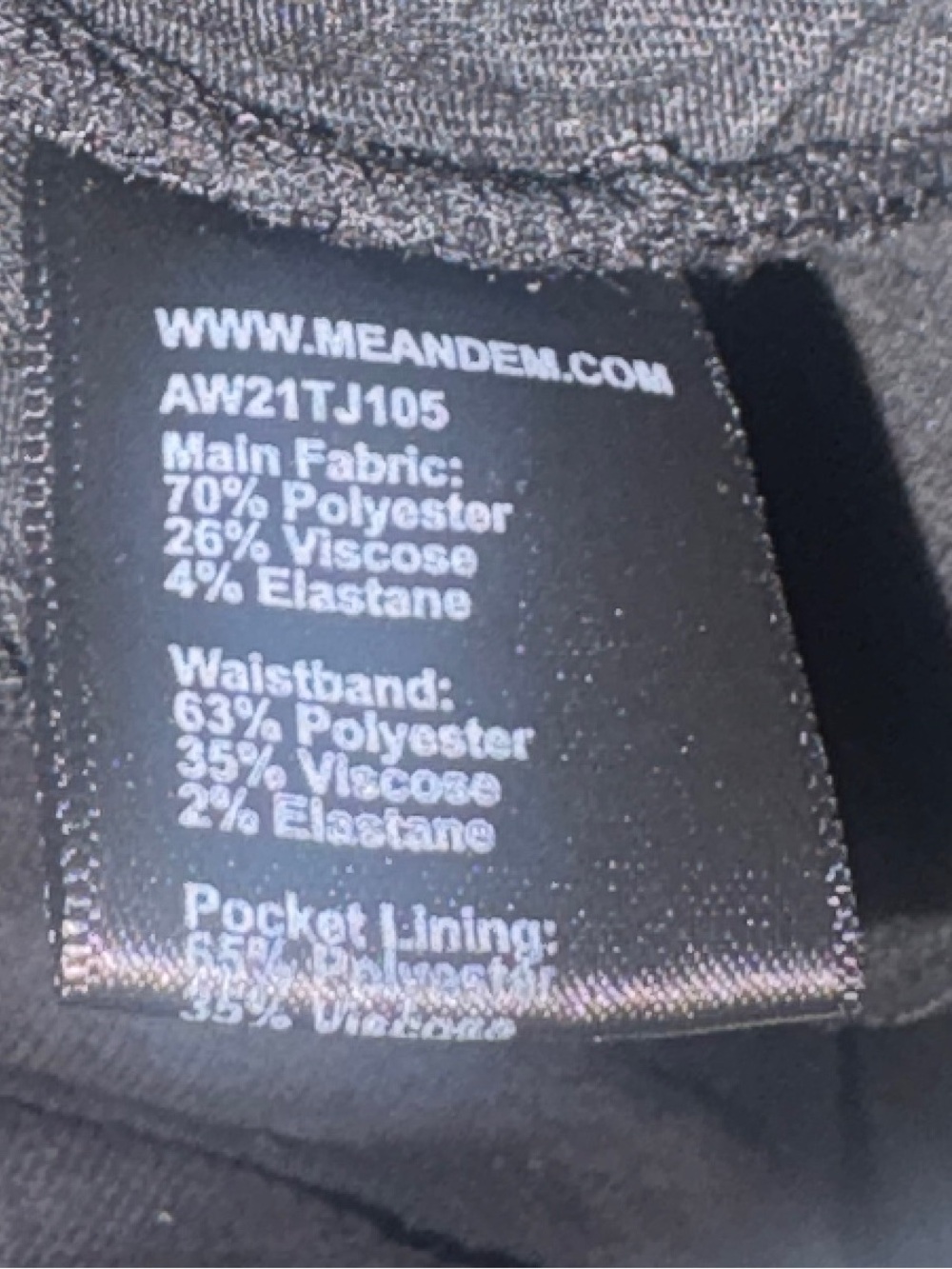 ME+EM Black Wide-Leg Elastic-Waist Trousers - Picture 10 of 10